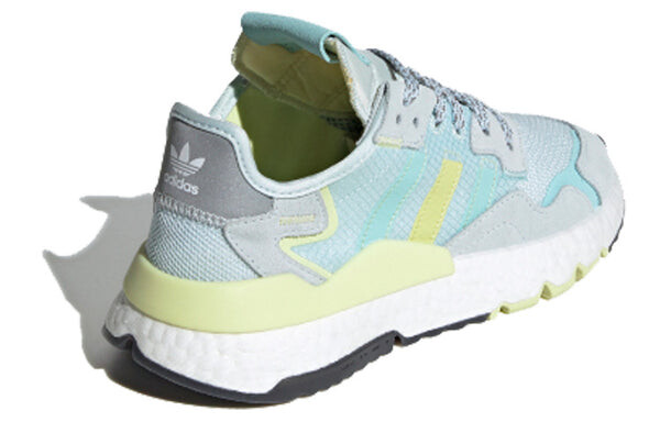 Кроссовки оригинальные nite jogger Adidas, серый — фото 3