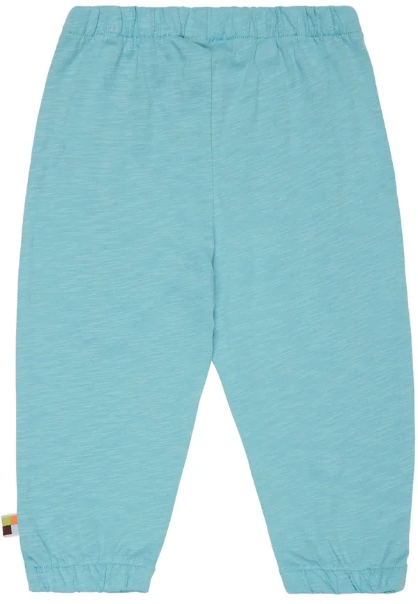Спортивные штаны Slub mit druck aster tracksuit bottoms Loud + Proud, светло-голубой — фото 2