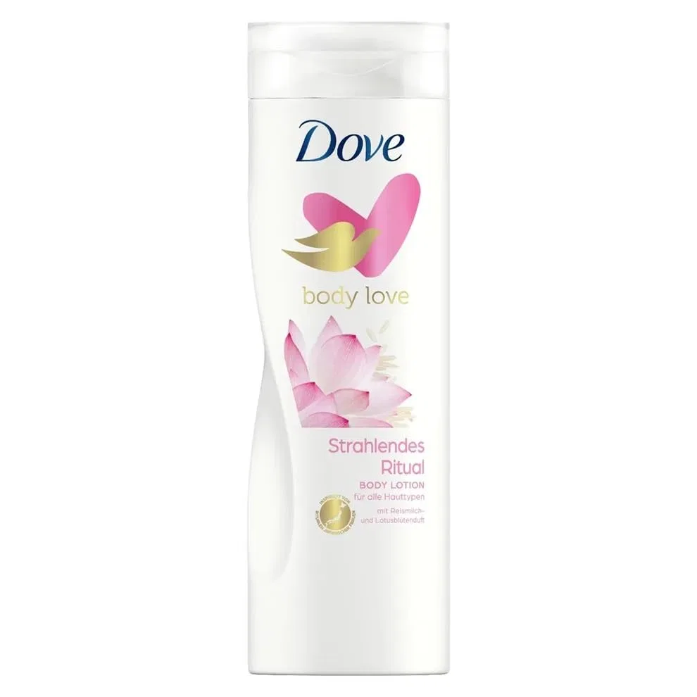 Лосьон для тела Dove Glowing Ritual с цветком лотоса, 400 мл, 6 шт. Dove