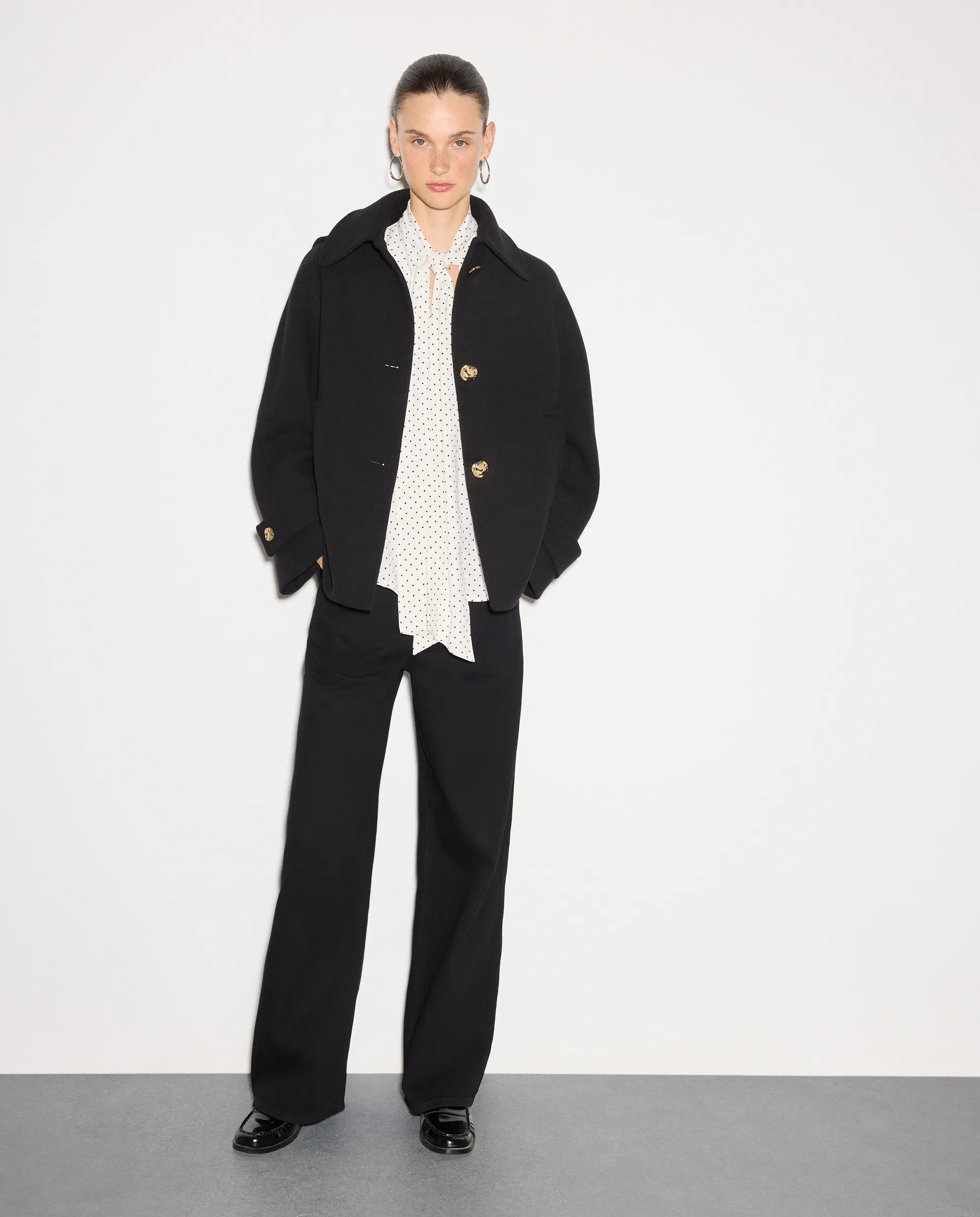 

Женский топ с завязками в горошек Woman El Corte Inglés, белый