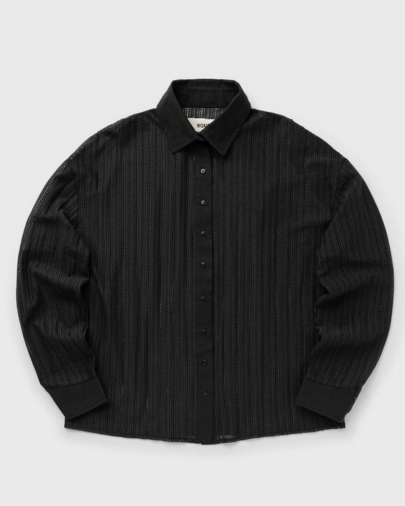 

Рубашка Rough. Olive Crochet L/S Shirt, черный