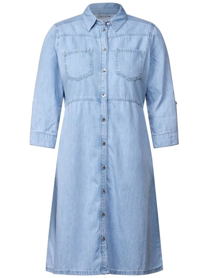 

Платье длиной до колена Street One, цвет light blue washed