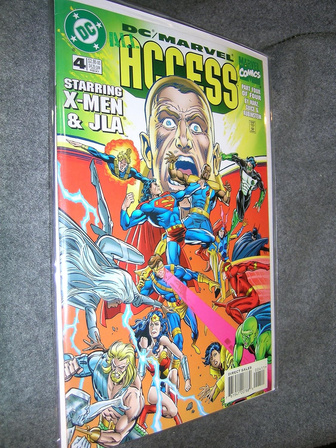 

DC/Marvel: All Access #4 (February 1997) (DC Comics)
