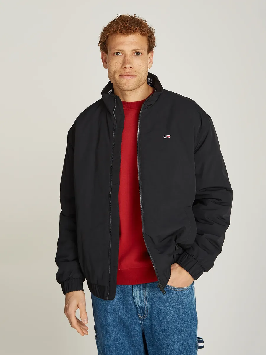 

Блузон Tommy Jeans "TJM ESSENTIAL PADDED JACKET EXT", с воротником стойкой, черный