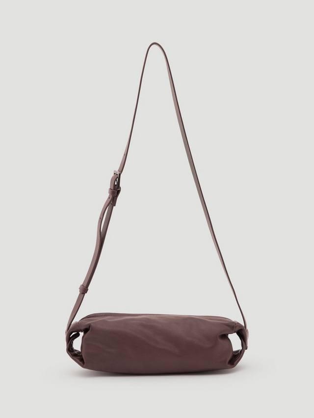 

Кожаный кросс-боди бочкообразный рюкзак HUSH