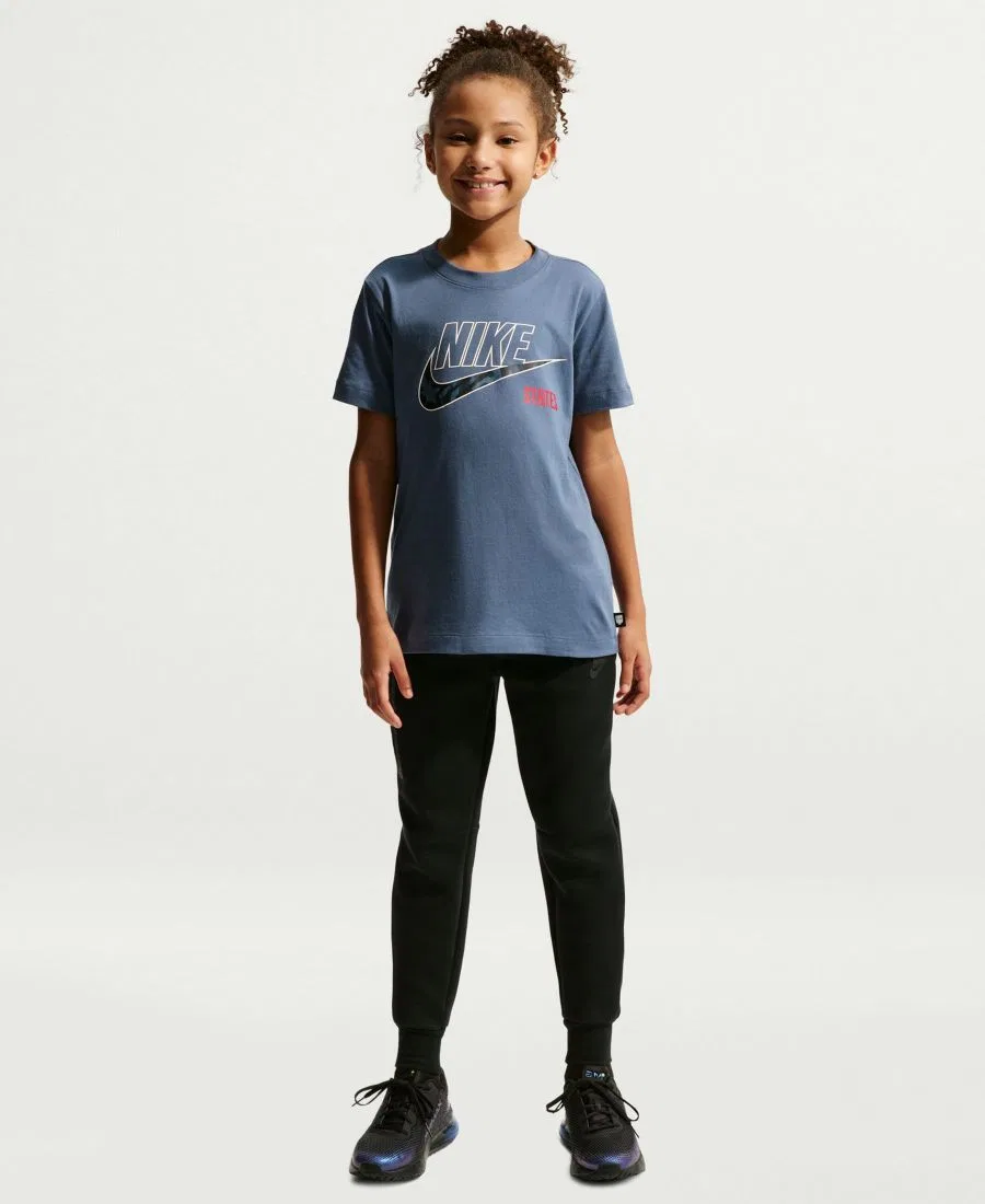 Футболка для мальчиков и девочек USA Futura Soccer Nike, синий