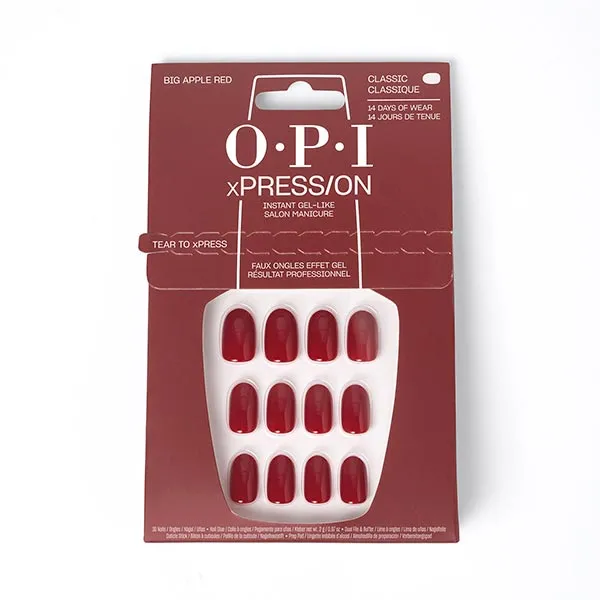 

Искусственные Ногти Artificial Nails Opi, цвет big apple red