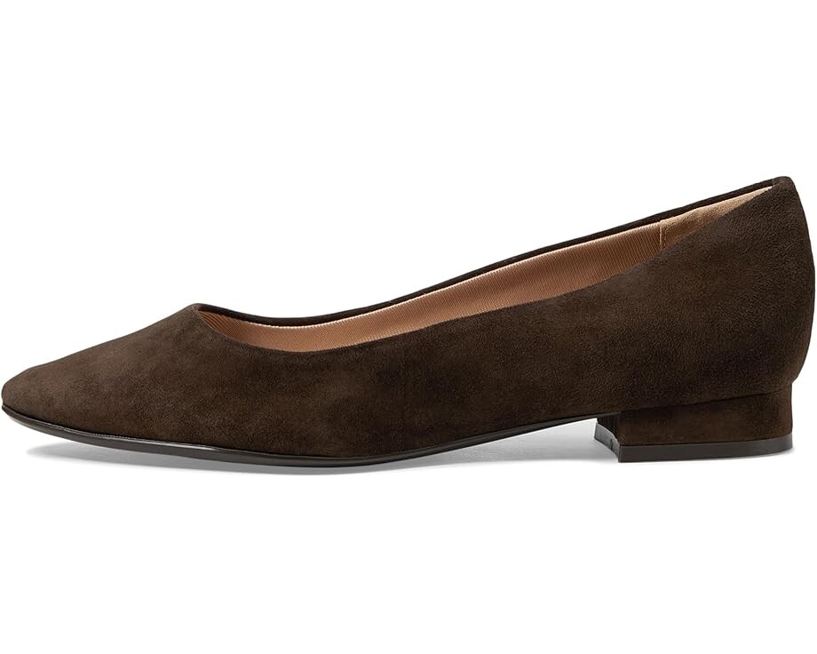 Туфли на плоской подошве Rockport Tessa, цвет Dark Brown Suede — фото 4