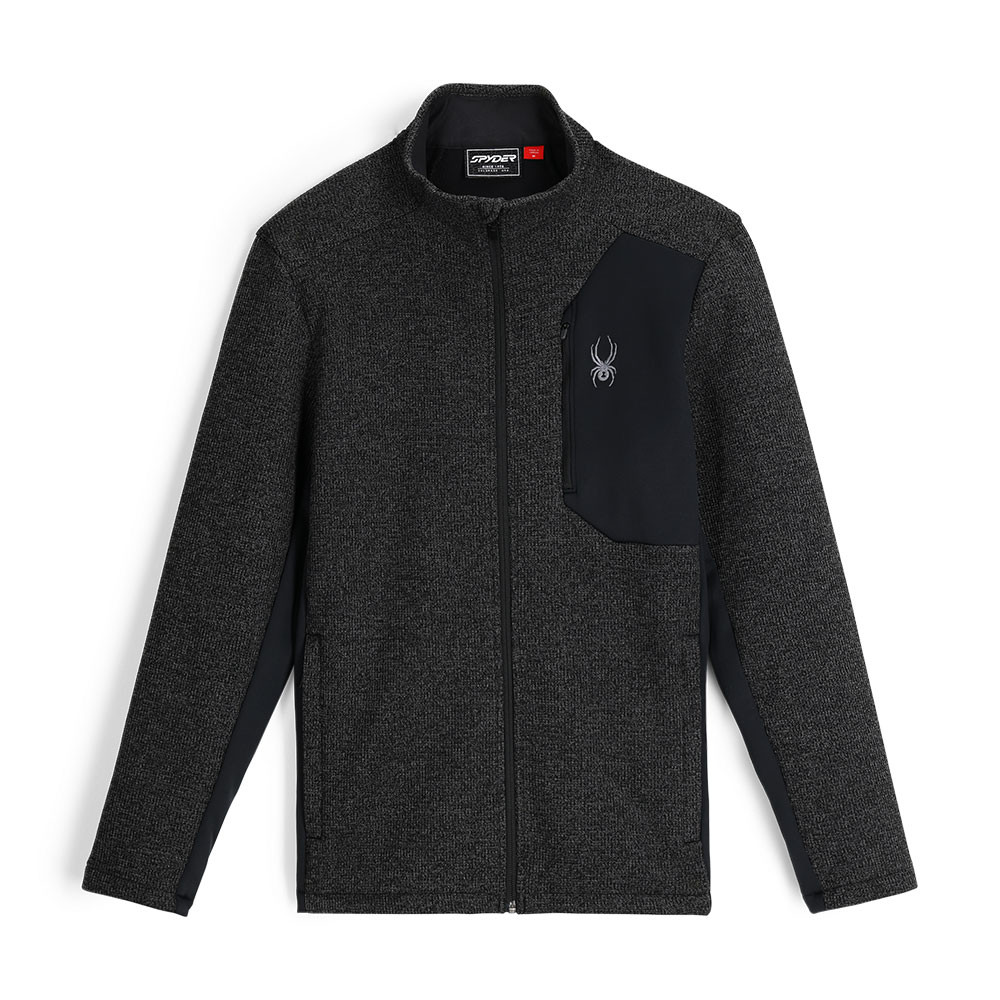 

Флисовая куртка Spyder Bandit (мужская), Limestone/Black Melange