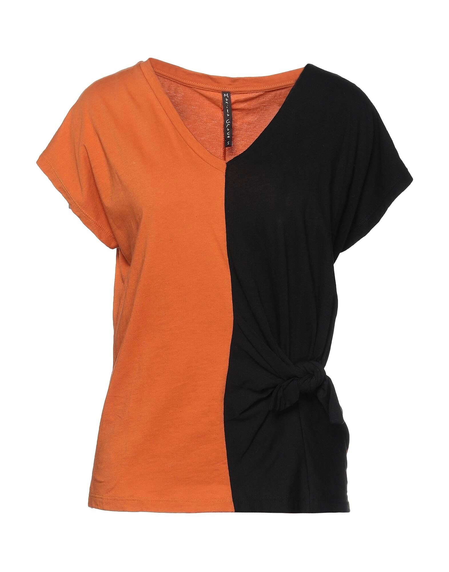 

Футболка Manila Grace, желтовато-коричневый