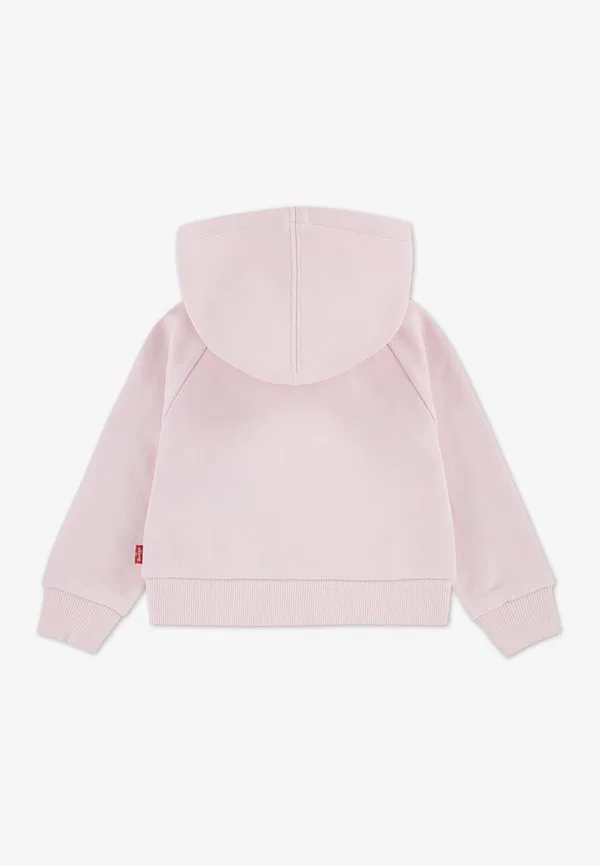 Толстовка на молнии с надписью «встреча и приветствие» Levi'S, Crystal Pink — фото 2