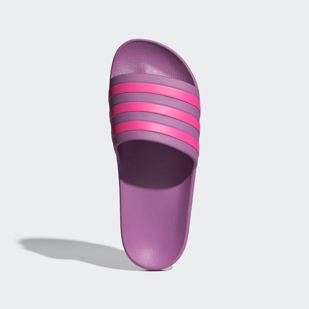 Шлепанцы Adidas Adilette Aqua Slides, цвет Preloved Purple/Lucid Pink/Preloved Purple — фото 2