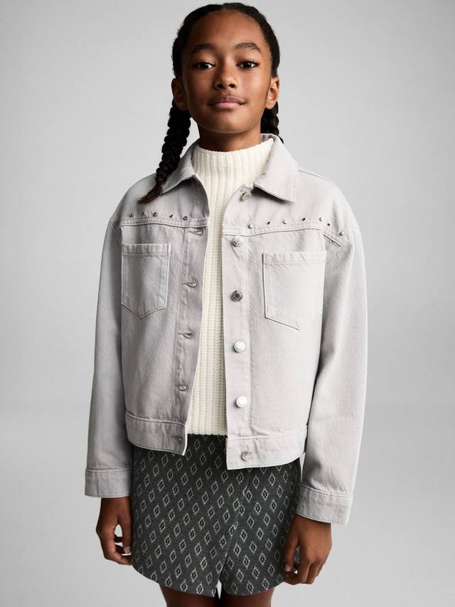 

Детский ромбический геометрический обёртывающий скирт Mango, Charcoal