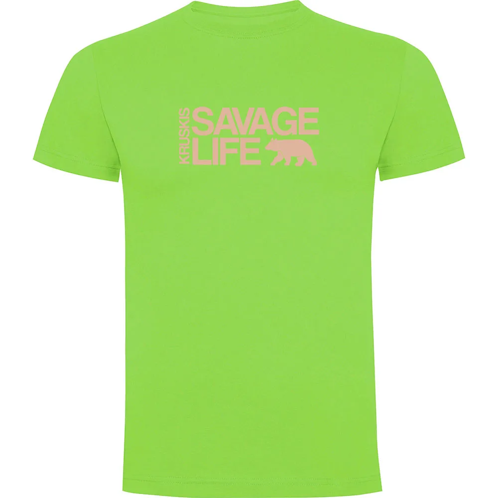 

Футболка Kruskis Savage Life, зеленый