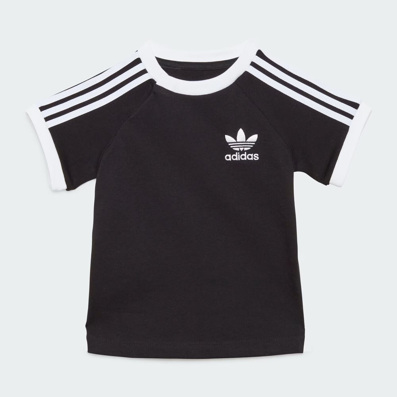 

Детская футболка Adicolor с 3 полосками Adidas, цвет Black