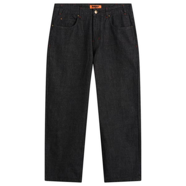 

Свободные джинсы с пятнами Butter Goods, streaky черный