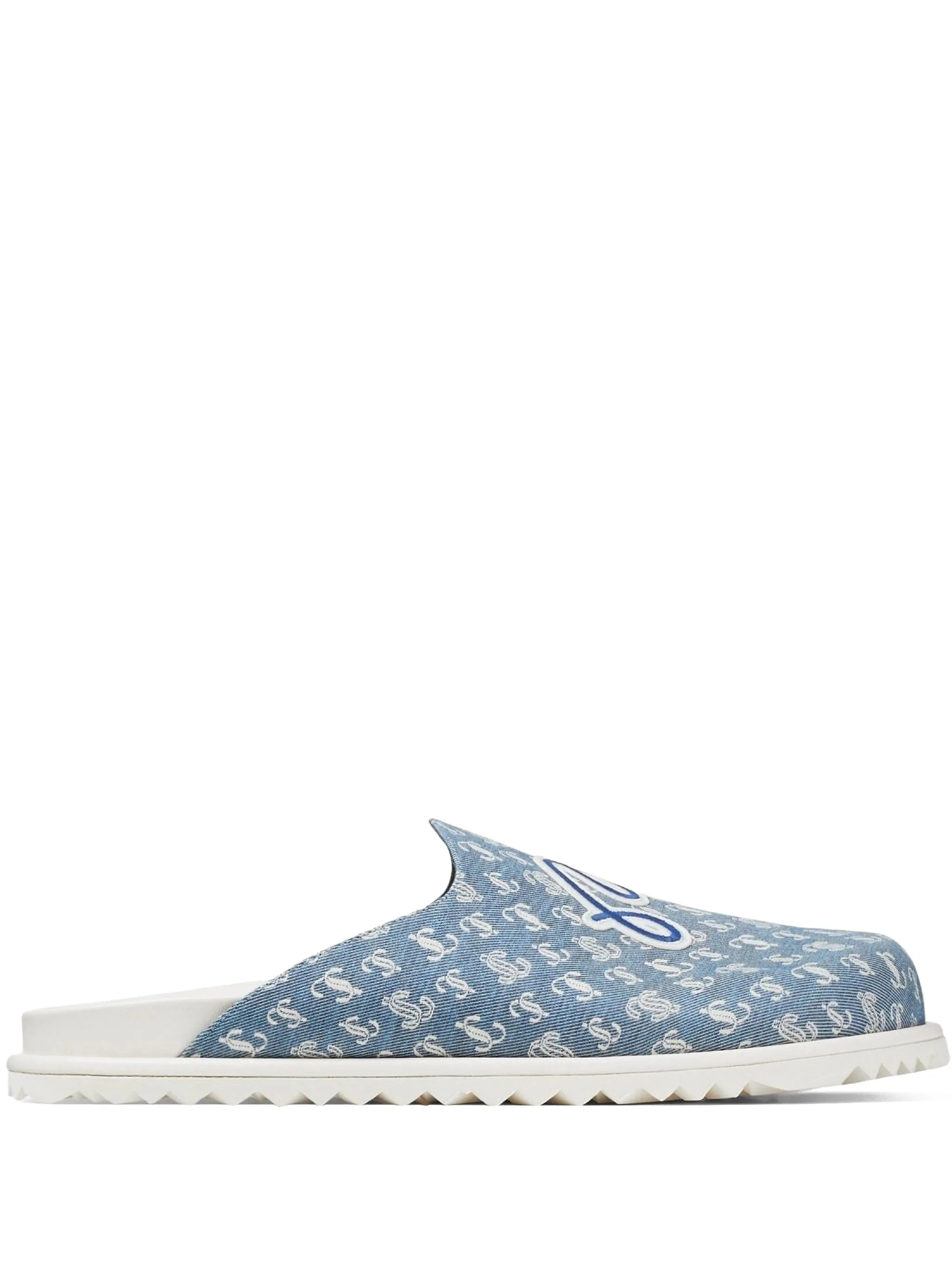 

Слиперы с монограммой Jimmy Choo, синий