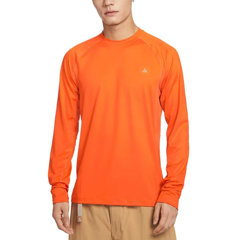 Футболка мужская ACG FW25 Quick Dry Nike, Safe Orange/Bright Purple/Mountain White