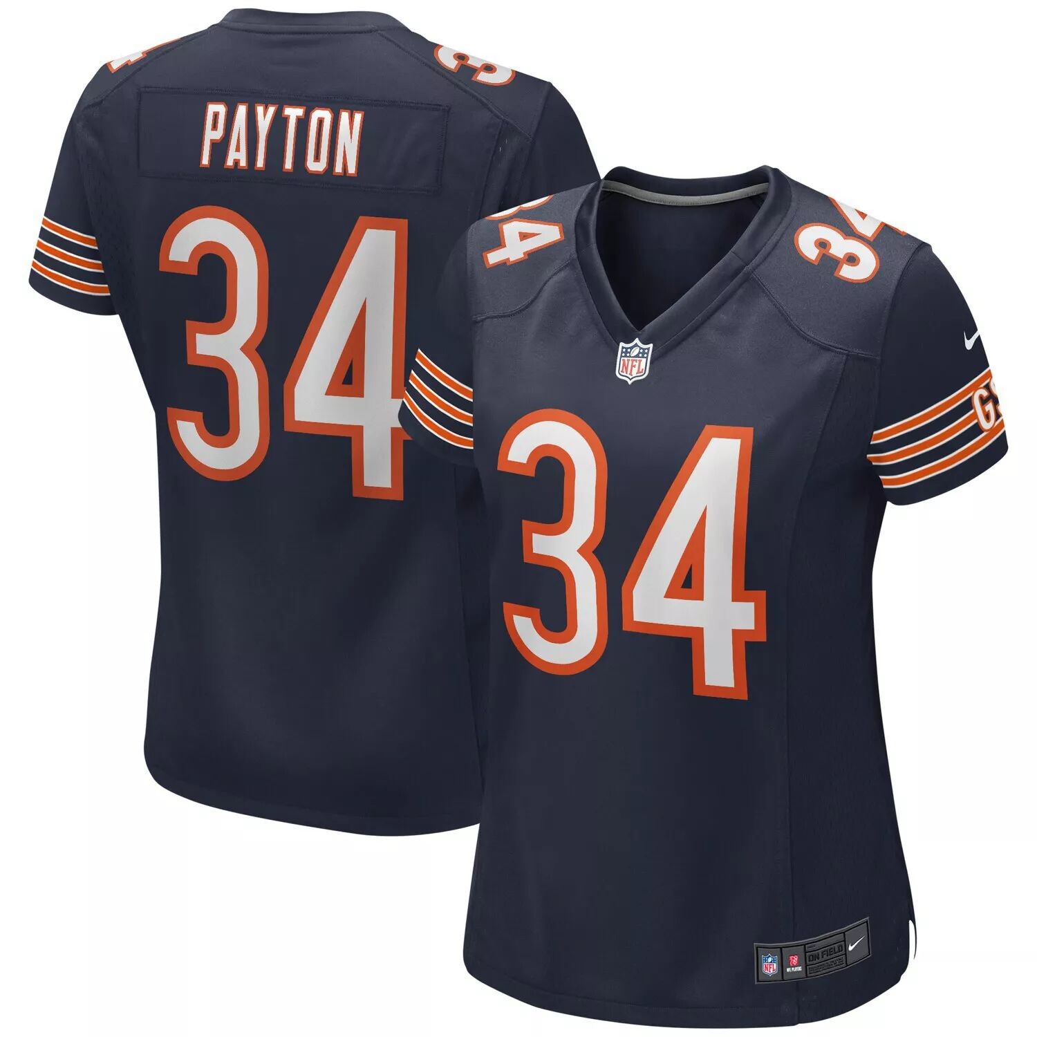 Женское джерси Nike Walter Payton Navy Chicago Bears Game Retired Player Nike