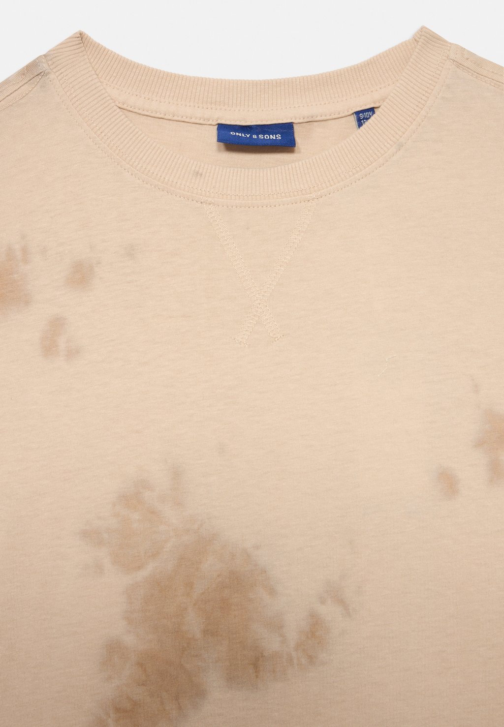 Базовая футболка OSJPENN TIE DYE TEE ONLY & SONS junior, бежевый — фото 3