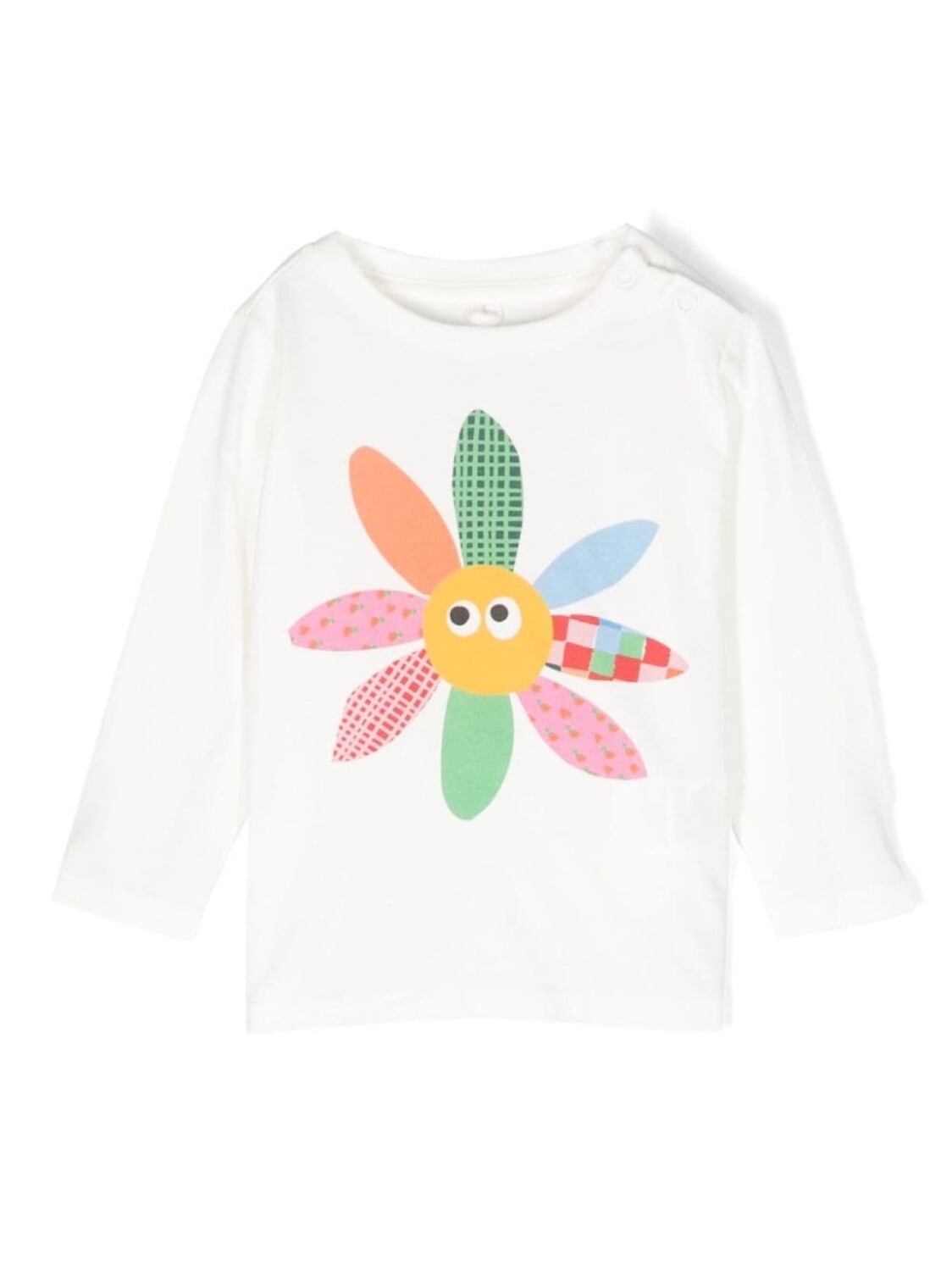 

Stella McCartney Kids футболка из органического хлопка с графичным принтом, белый