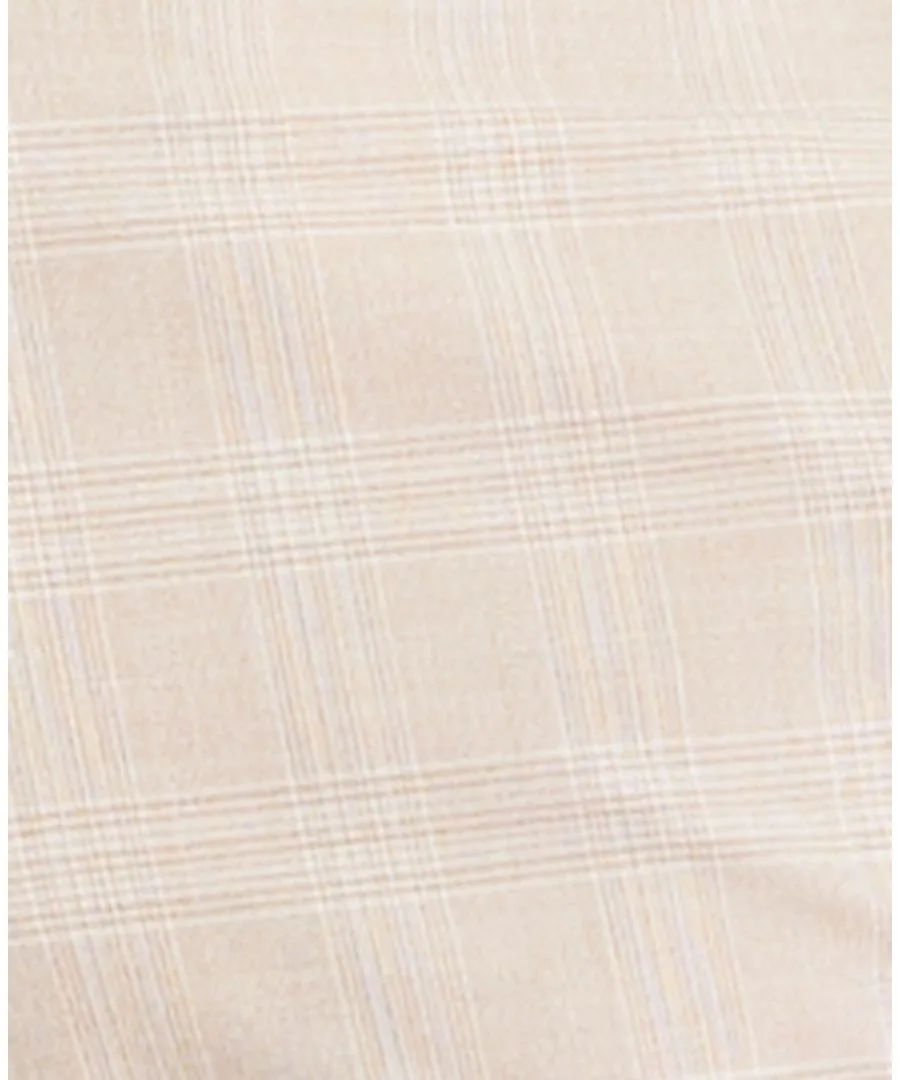 Мужские классические брюки современного кроя Tommy Hilfiger, Light Tan Plaid — фото 4