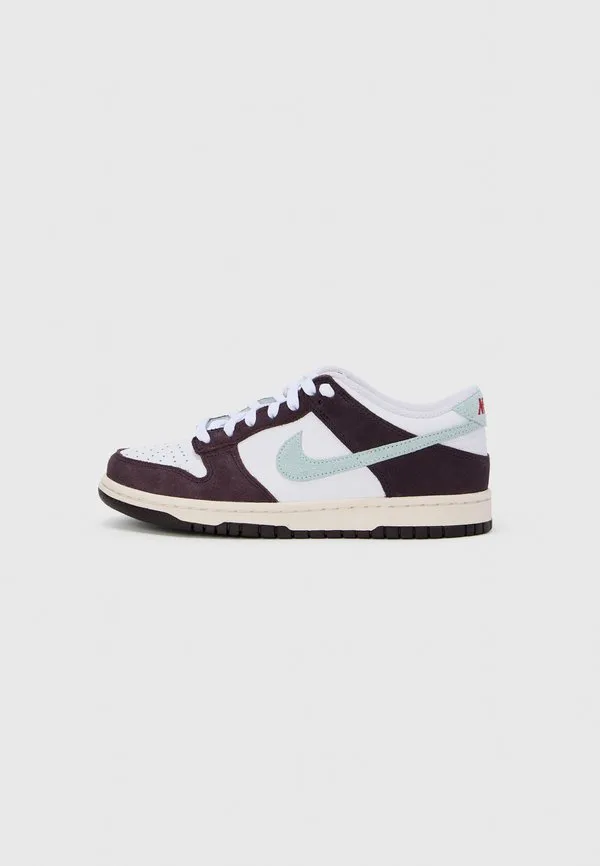 Унисекс кроссовки dunk low Nike Sportswear, White/Glacier Blue/Burgundy Ash/Team Crimson