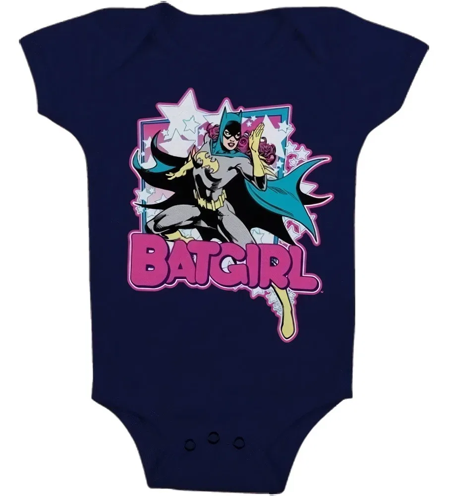 Боди для девочек с принтом Batgirl, DC Comics, синий