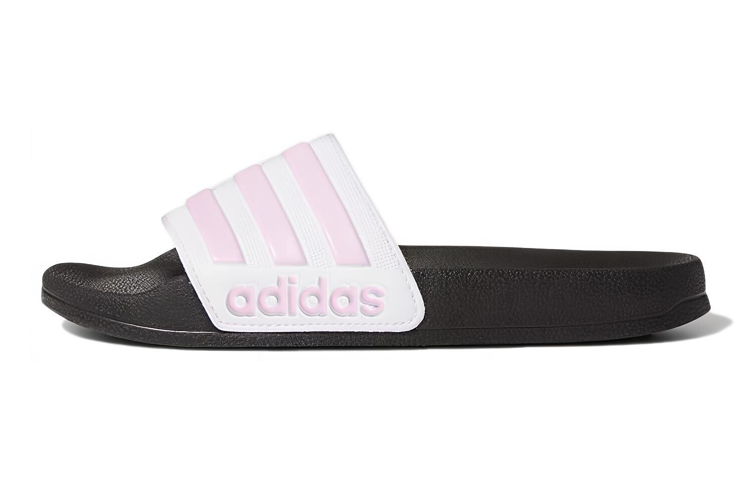 

Детские шлепанцы серии Adilette Kids Black/Pink/White Adidas