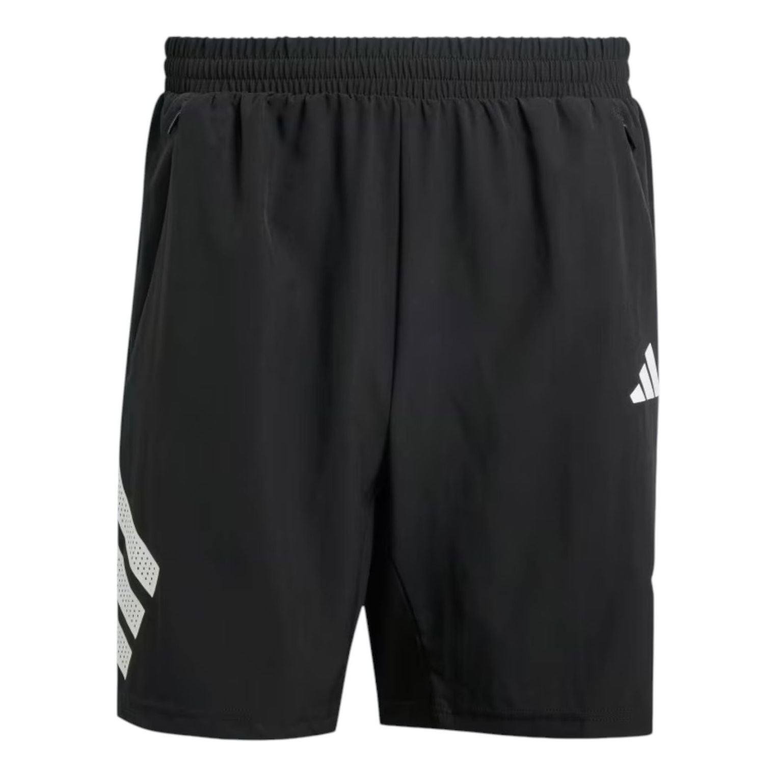 Шорты Adidas Icon Three Stripes Shorts 'Black White'