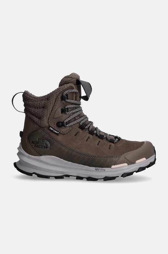 Женские ботинки The North Face Vectiv Fastpack Insulated комбинированные с мембраной, коричневый — фото 2