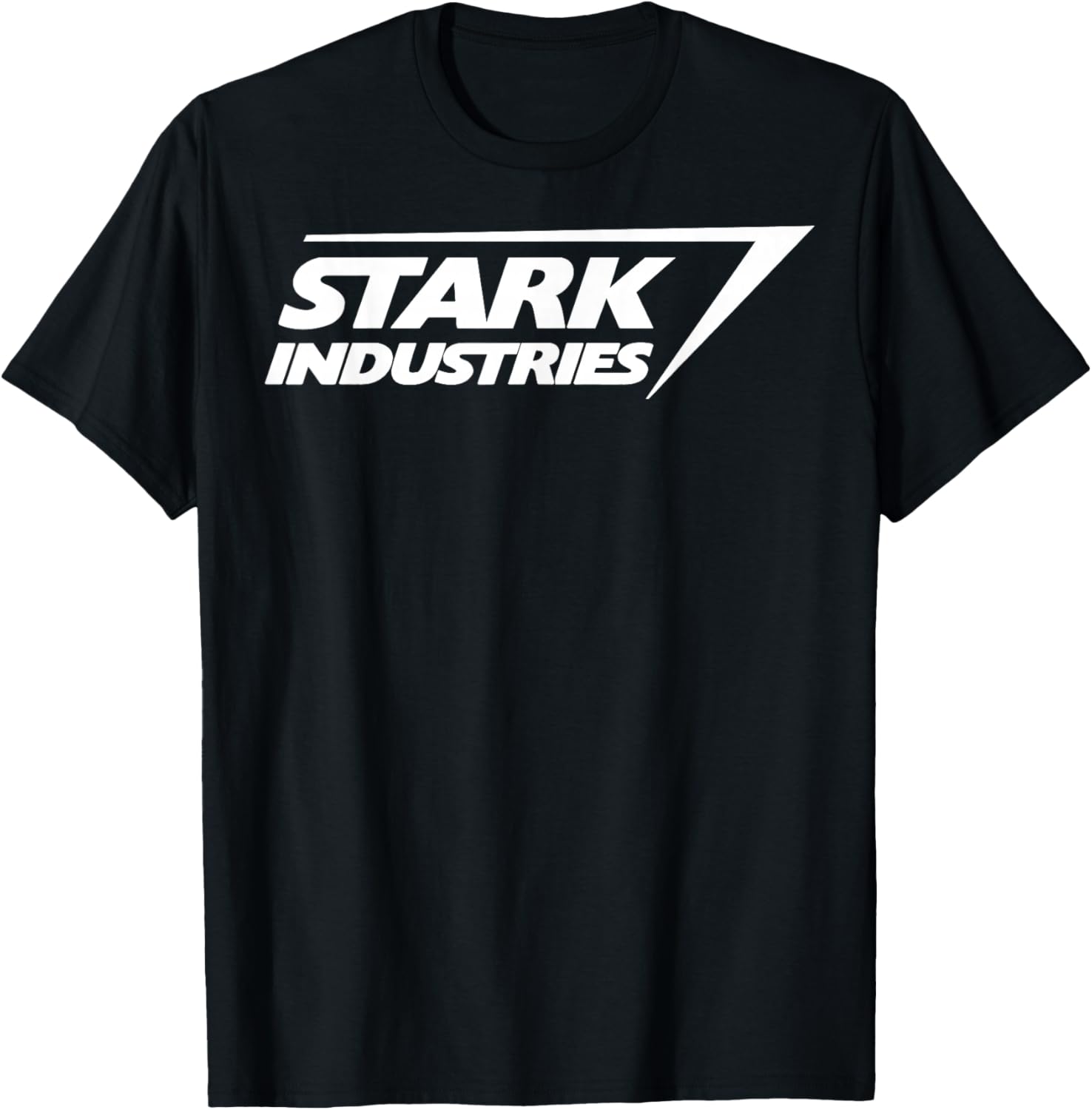 

Футболка с логотипом Stark Industries и изображением Железного Человека из вселенной Marvel, черный