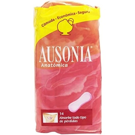 

Впитывающие прокладки Ausonia Anatomica для всех видов выделений, 14 шт.