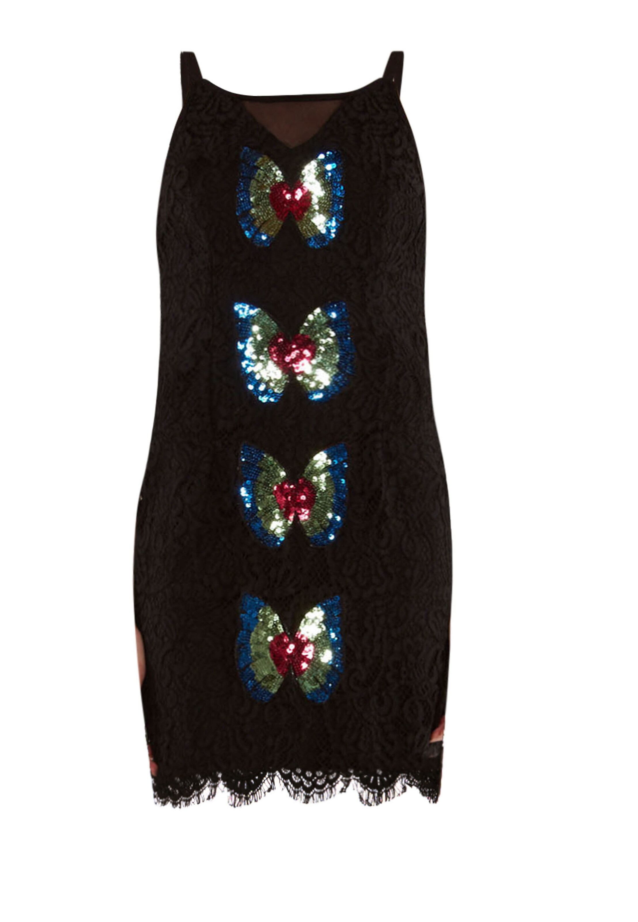 

TOOche Вечернее платье 'Schmetterling' в черном цвете