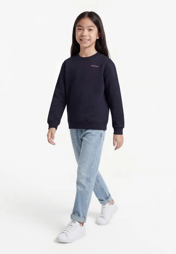 Свитшот с круглым вырезом и рисунком в виде стрелы Off-White, Blue