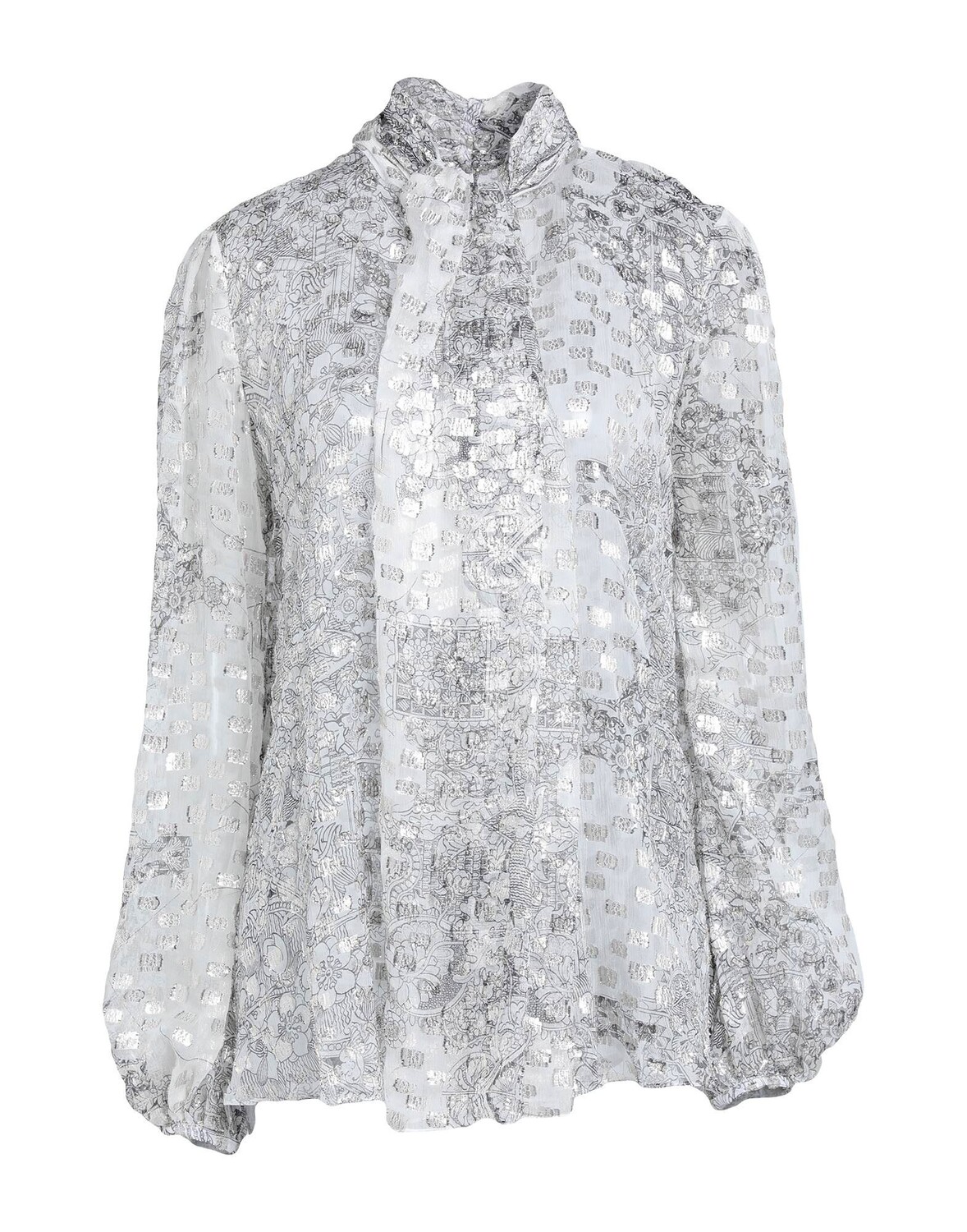 

Топ Alexander Mcqueen, светло-серый