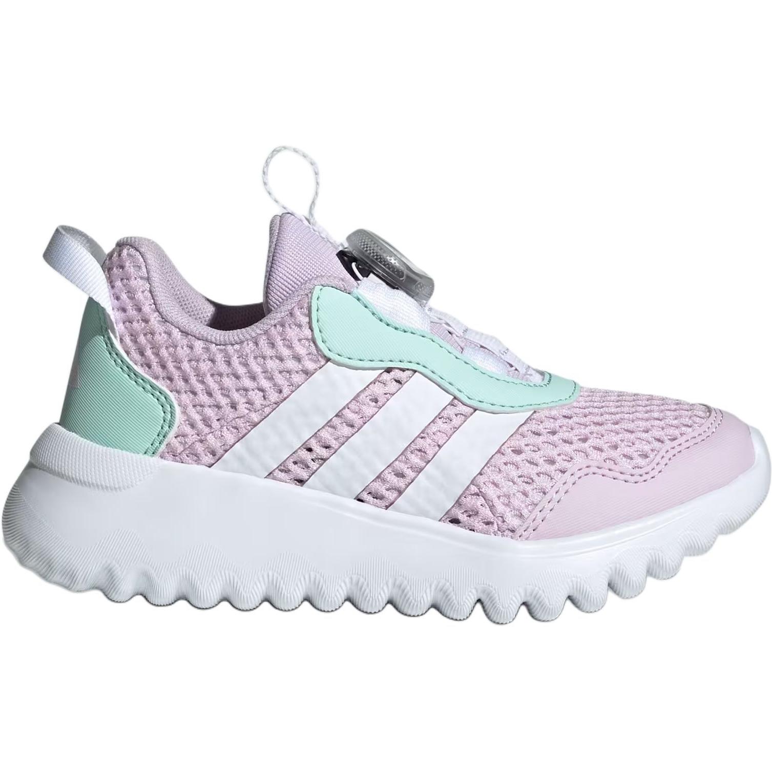 Adidas Детские кроссовки ACTIVEFLEX BOA 4.0 с противоскользящим износостойким верхом, низкие, фиолетовые — фото 2