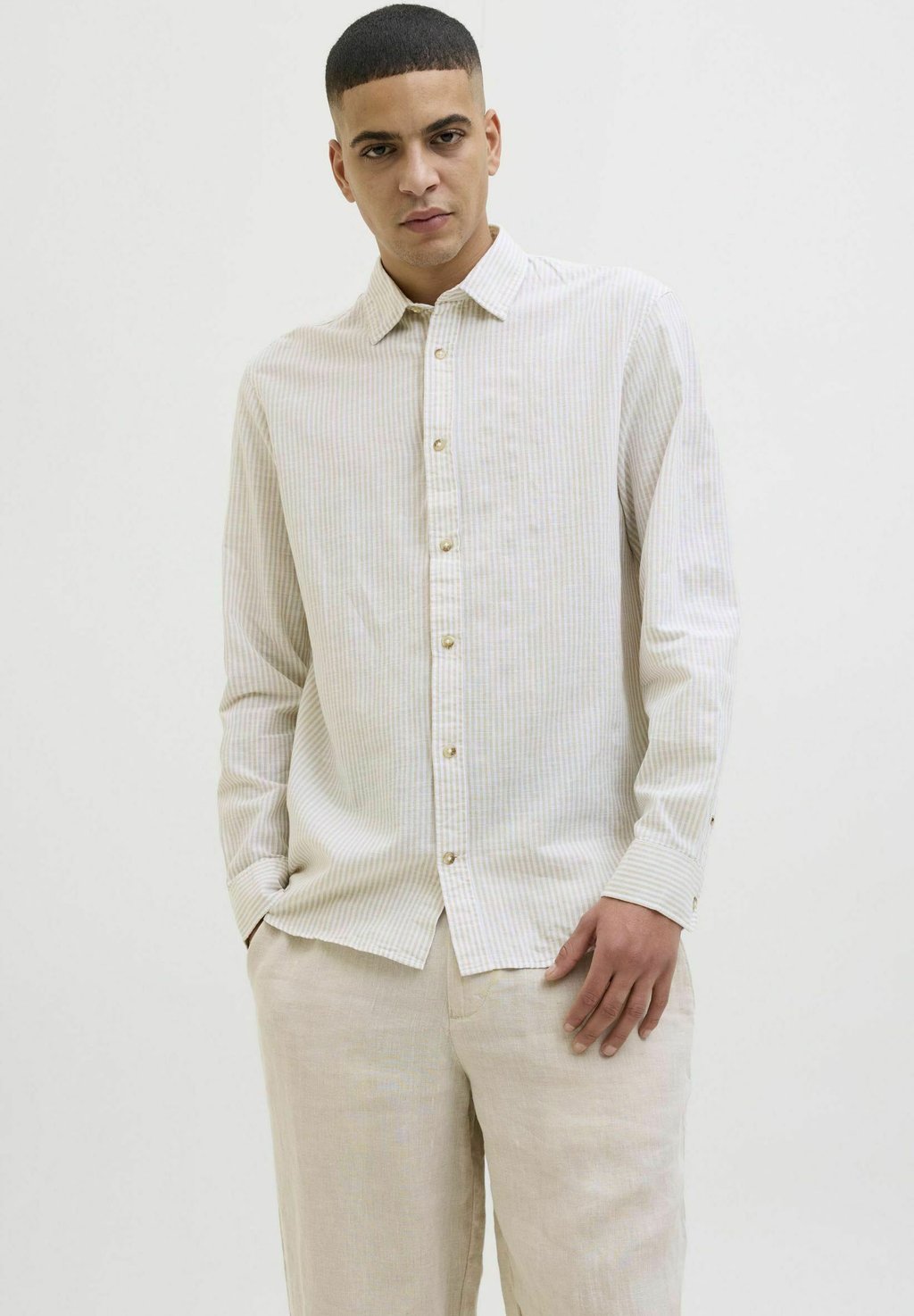 

Рубашка COMFORT FIT Jack & Jones, бежевый