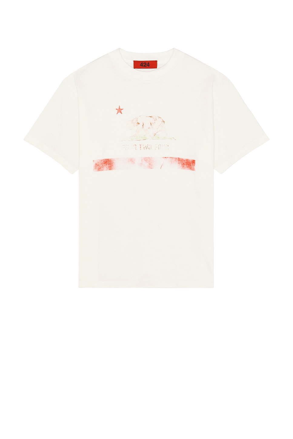 

Футболка Cali 424, salt white