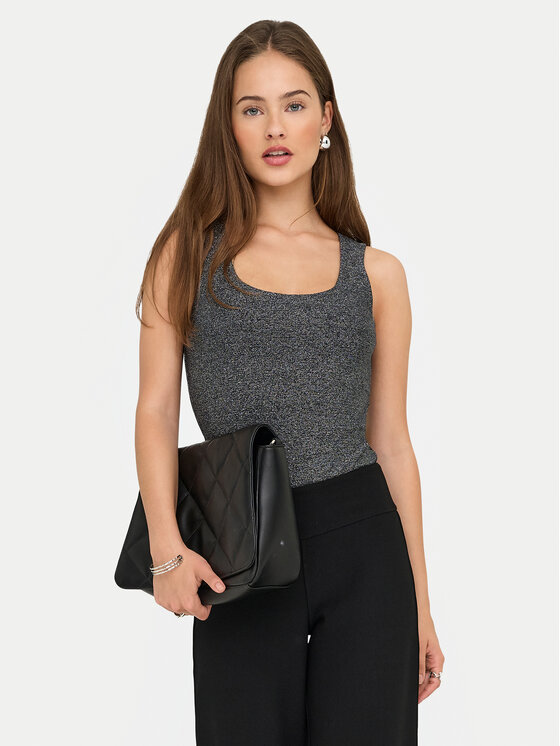 

Топ regular fit Lea 15356494 Only, серый