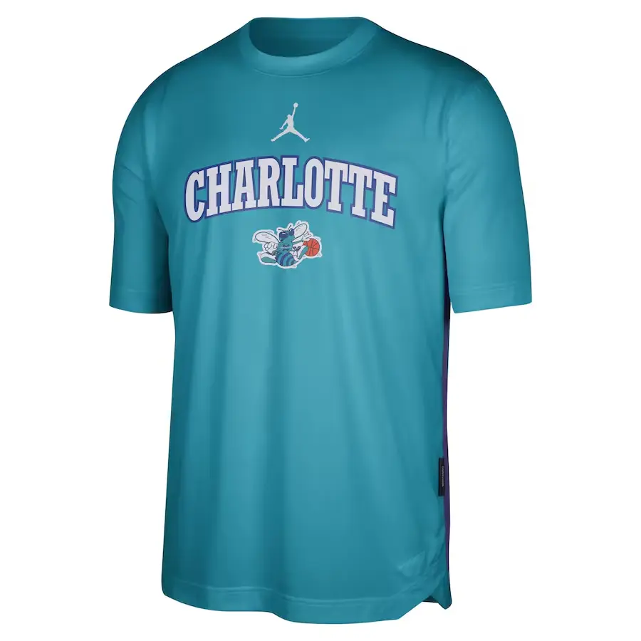 

Jordan Футболка NBA Charlotte Hornets мужская blue green, Зеленый, Jordan Футболка NBA Charlotte Hornets мужская blue green