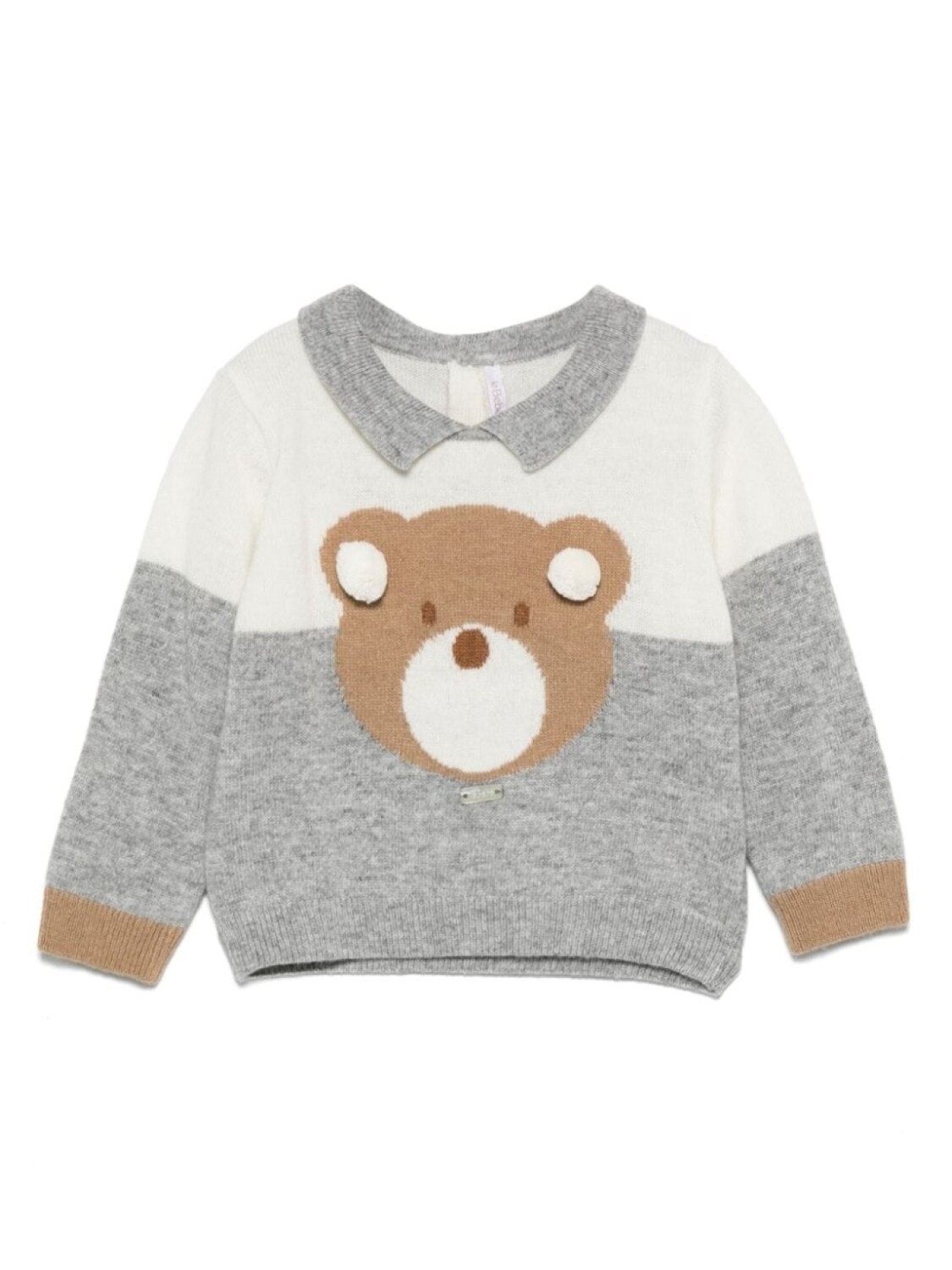 

Le Bebé Enfant джемпер Teddy Bear, белый