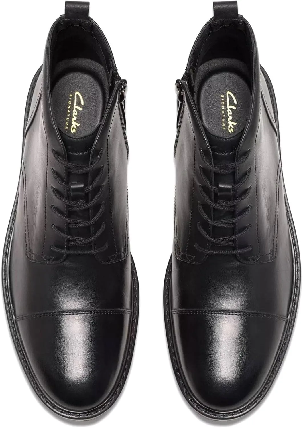 Мужские ботинки Clarks Aldwin Cap, черный — фото 3