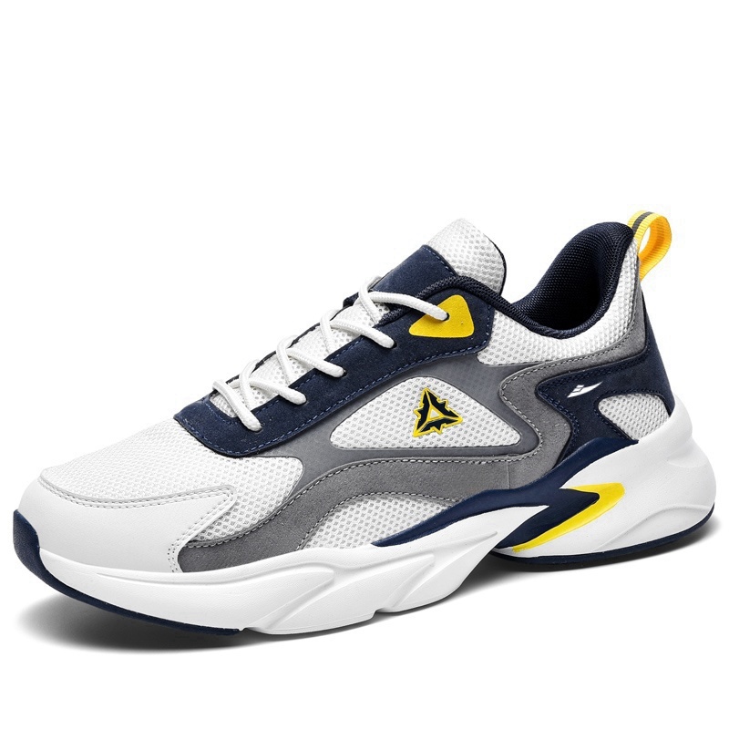 

Kuding Амортизирующие противоскользящие износостойкие дышащие облегченные массивные кроссовки мужские Ecru, цвет Ecru