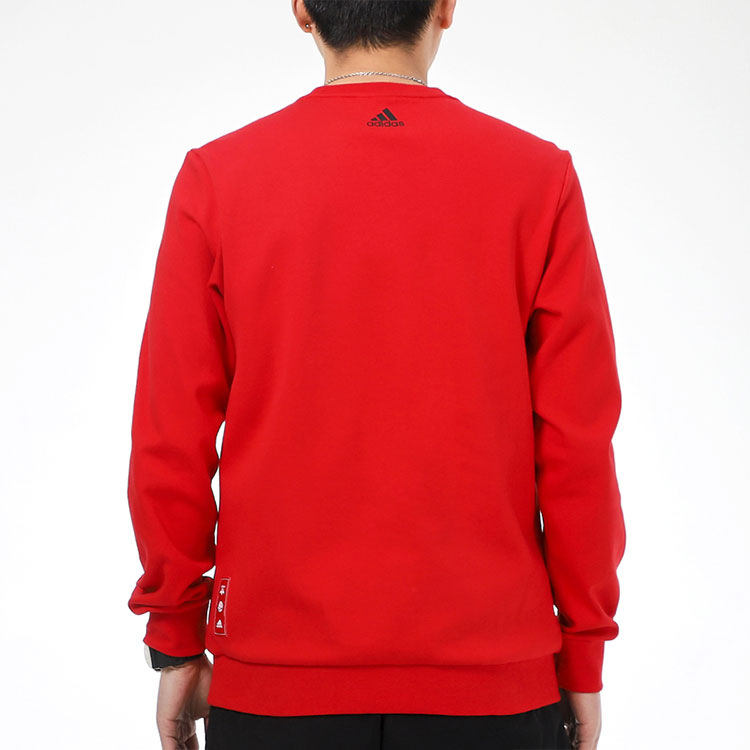 Футболка мужская Adidas Light Scarlet из коллекции Китайского Нового года — фото 4
