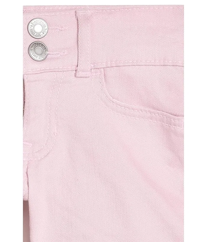 Шорты Low-Rise Midi Color Twill abercrombie kids, Chalk Pink — фото 3