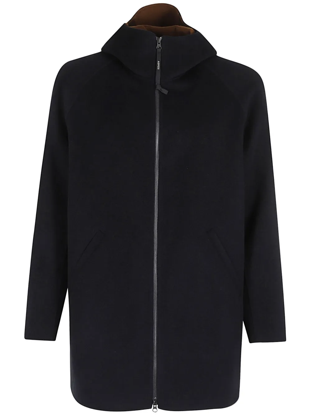 

Пальто с потайной застежкой ASPESI, синий