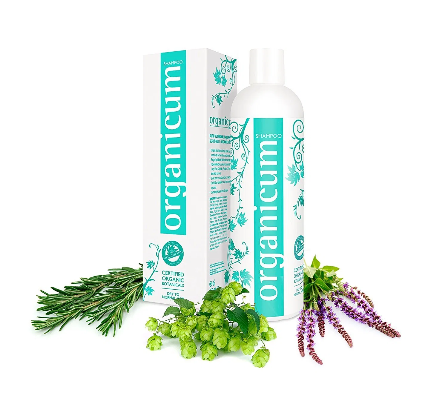 Веганский шампунь organicum с гидролатом для проблемных волос и кожи головы, 350 мл Organicum — фото 2