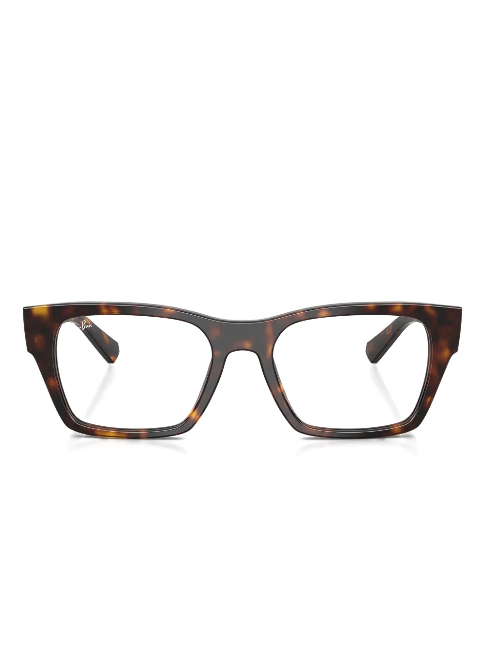 

Очки в квадратной оправе Ray-Ban, коричневый