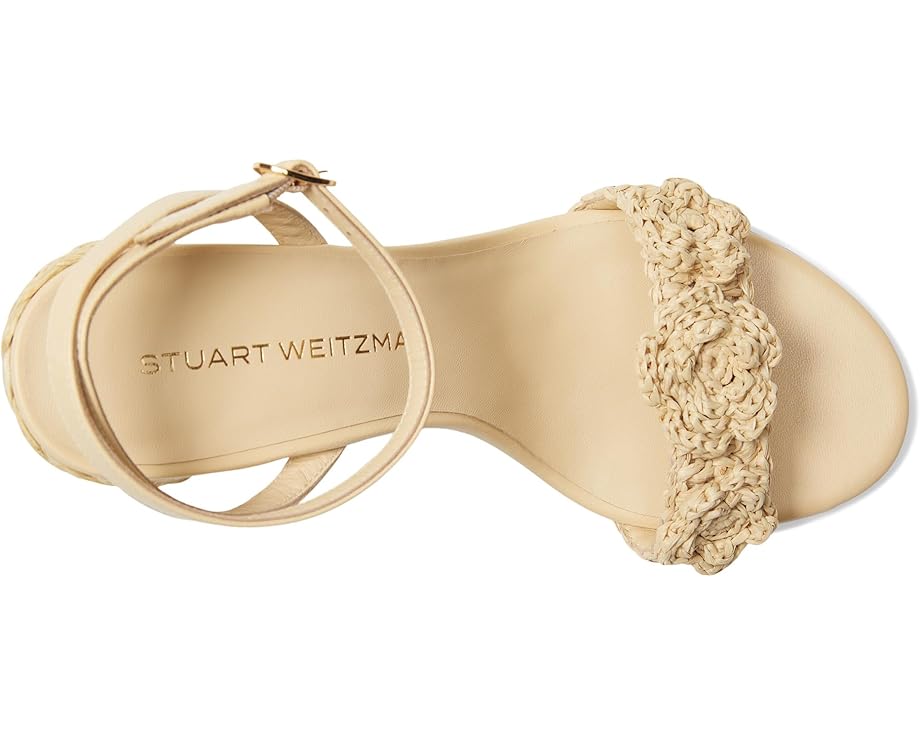 Туфли Stuart Weitzman Magnolia Block 85, цвет Natural Tonal — фото 2